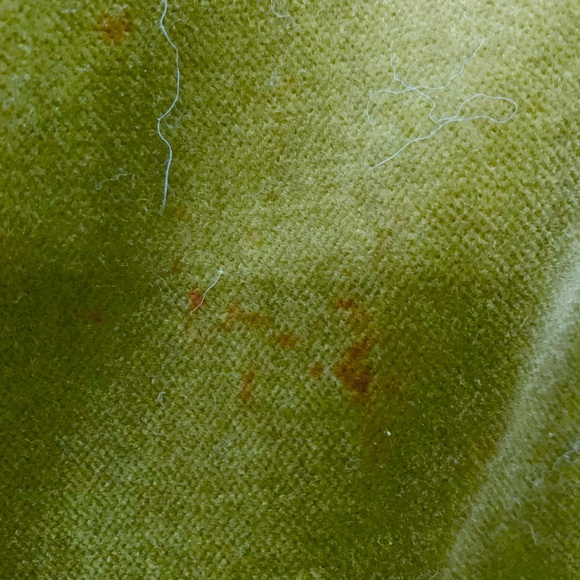 J. Crew Velvet Peplum Blazer Olive Green sz 2 - Picture 5 of 6